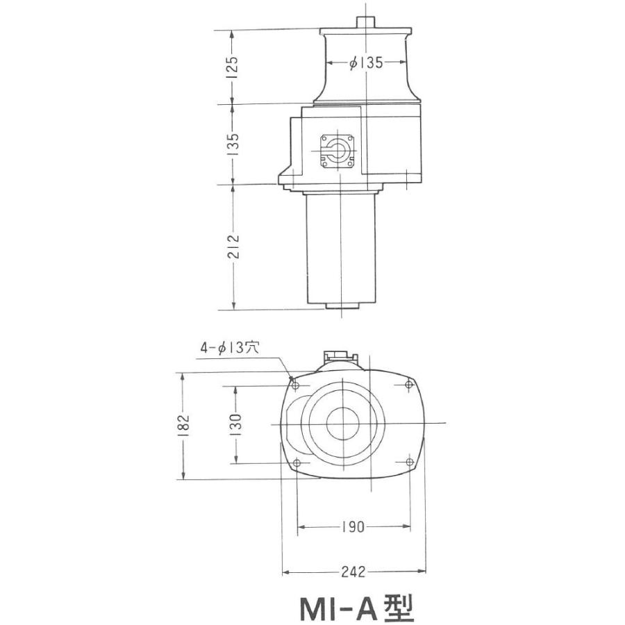 人気No.1】【人気No.1】MI-A 24V 750W アンカーウインチ 電動 岩崎電機