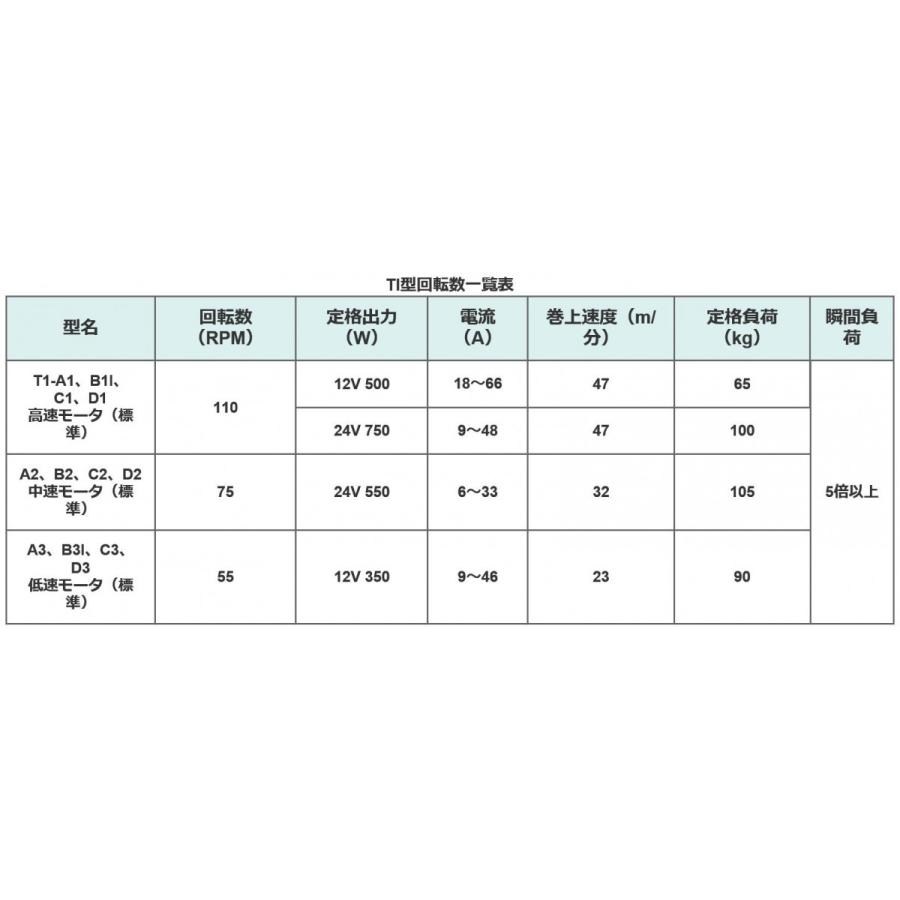 TI-B 24V 750W アンカーウインチ 電動 岩崎電機工業 ヤング TI-B 24V 750W アンカーウインチ 電動 岩崎電機工業 ヤング