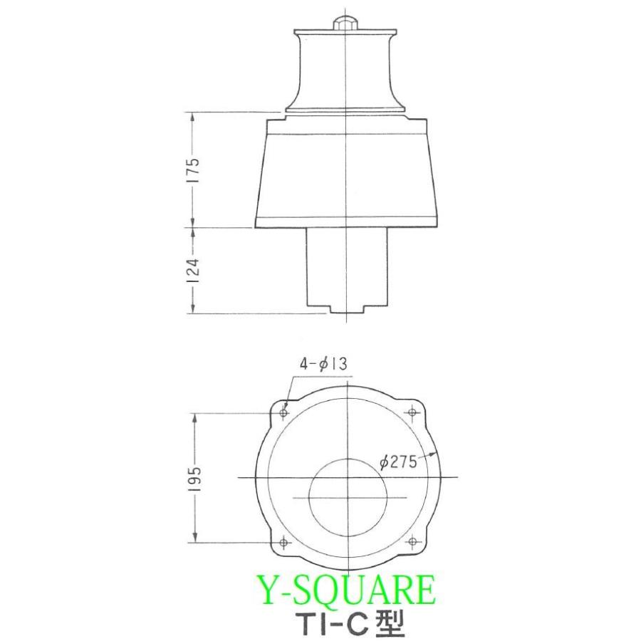 TI-C　24V　750W　アンカーウインチ　電動　岩崎電機工業　ヤングローラー　TIC　24V-750W｜y-square｜02