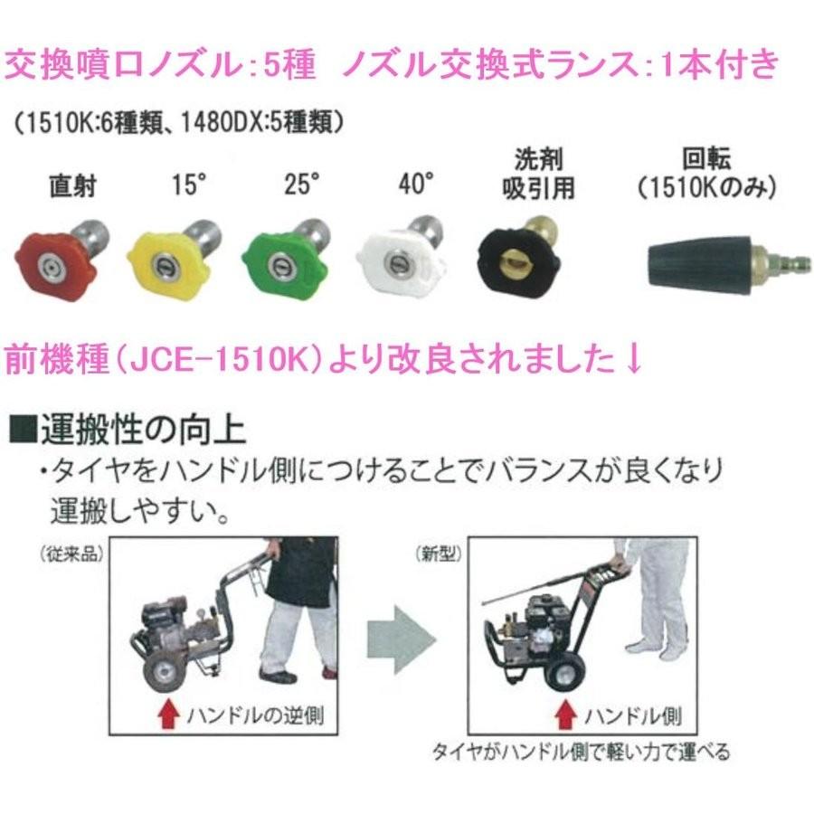 工進（KOSHIN） 工進オンラインショップ JCE-1510UK 高圧洗浄機 高圧