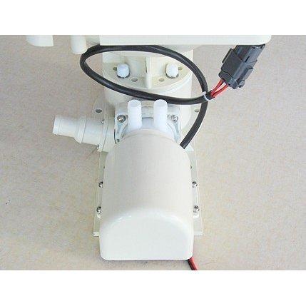 日立 電動マリントイレ 温水洗浄便座付 24V (配管ホース金具付き25mm) スーパーマリントイレ ボート 船舶の画像