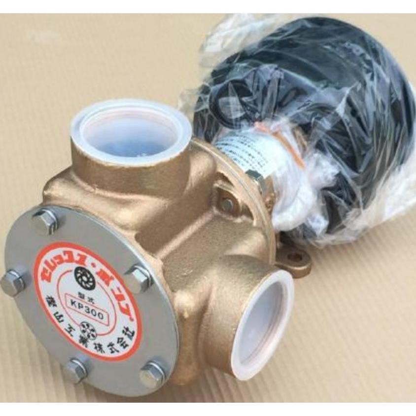 KP-300-BCE 電磁クラッチ付 24V 2本掛 ポンプ KP300 バッテリー