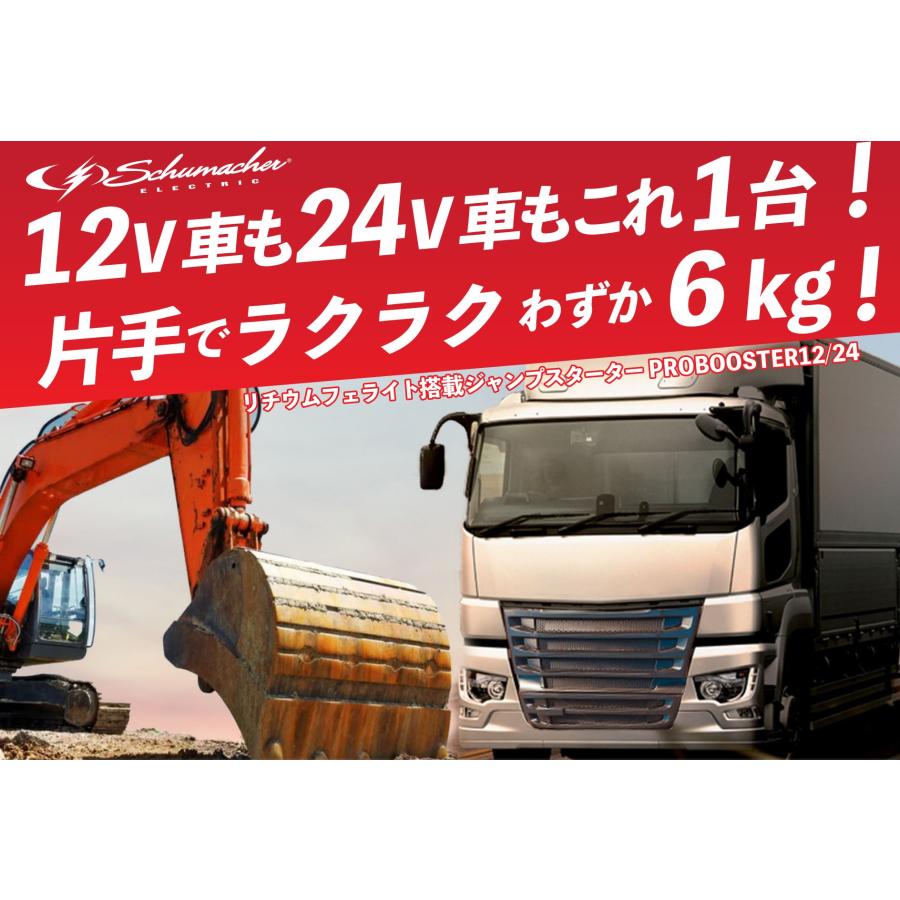 ワーズインク PRO12/24 ジャンプスターター 12V 24V 兼用 プロブースター12/24｜y-square｜02