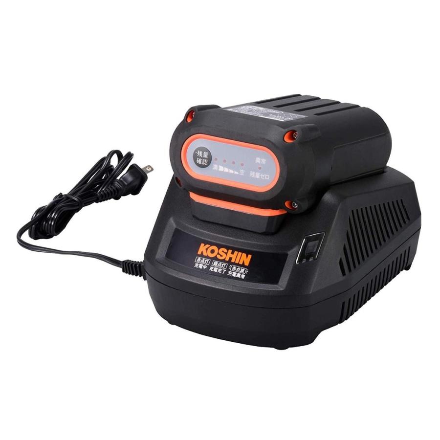 【美品】工進　KOSHIN SJC-3625 高圧洗浄機　バッテリー2個付き Amazon | 工進(KOSHIN) 36V 2.5Ah 充電式 高圧 洗浄機 SJC-3625