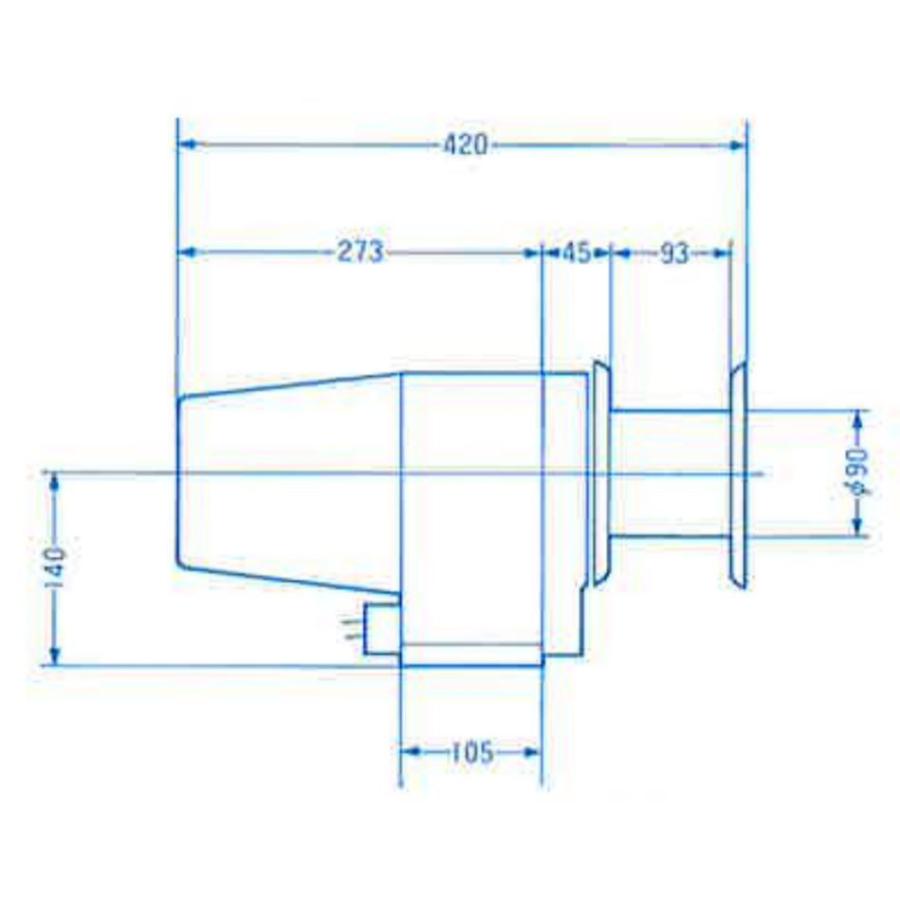 SY-EW マグネットスイッチ仕様 24V 320W アンカーウインチ SY-EW マグネットスイッチ仕様 24V 320W アンカーウインチ