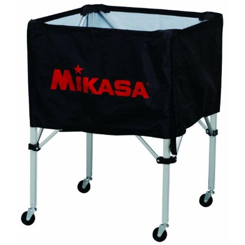【タイムセール！】 年末のプロモーション ミカサ MIKASA ボールカゴ 箱形 中 3点セットフレーム 幕体 キャリーケースブラック BC-SP-S BK matasploit.com matasploit.com