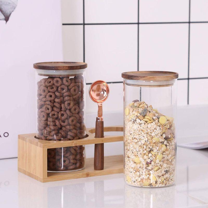 25 Off ガラス密閉保存瓶 Kkc 保存びんガラス 円筒 紅茶収納 砂糖 コーヒー豆保存瓶 キャニスター 珈琲豆密閉保存容器 コーヒー豆保存容器 密封 食品保存容器 Www Giovannadamonte It