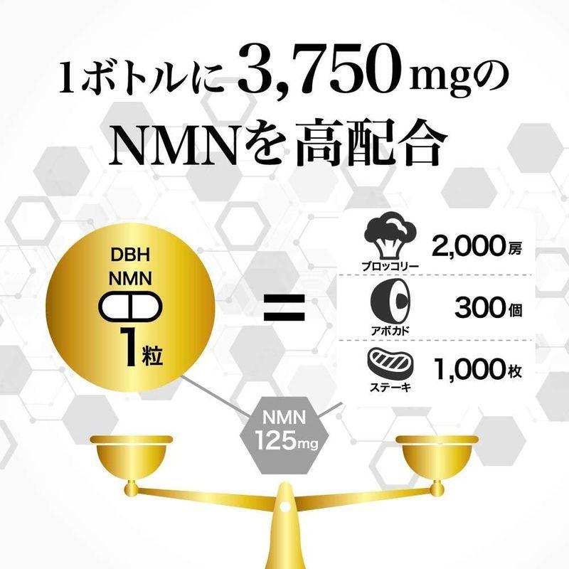 出群 ｄｂｈ ｎｍｎ サプリメント 3750 日本製 Nmn高純度99 1カプセルに125mg １ボトル30カプセル Automac Net