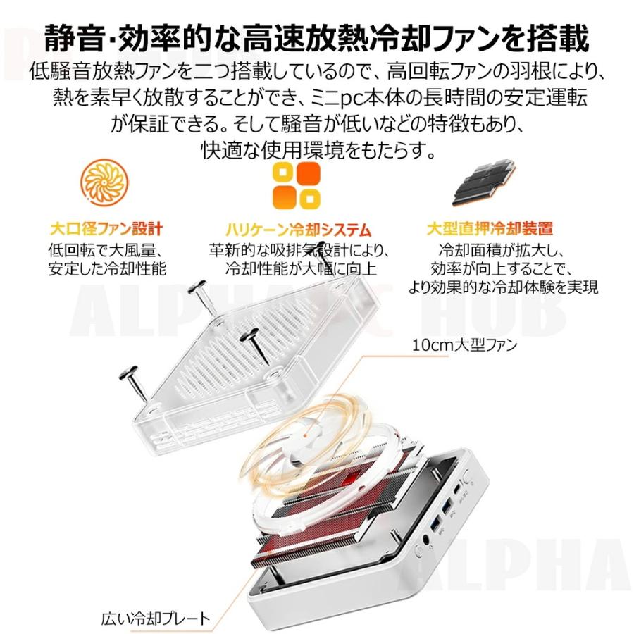 デスクトップパソコン ミニPC 新品 小型 パソコン ミニパソコン minipc