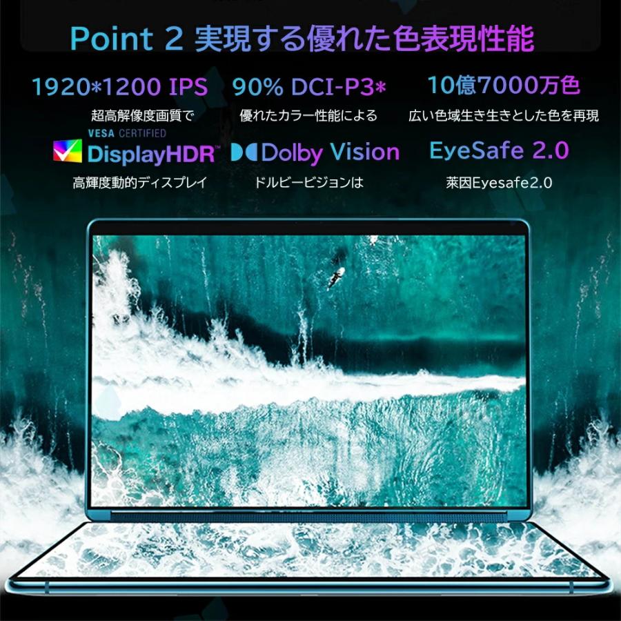 インテル デュアルスクリーン ノートパソコン 2in1 タッチパネル