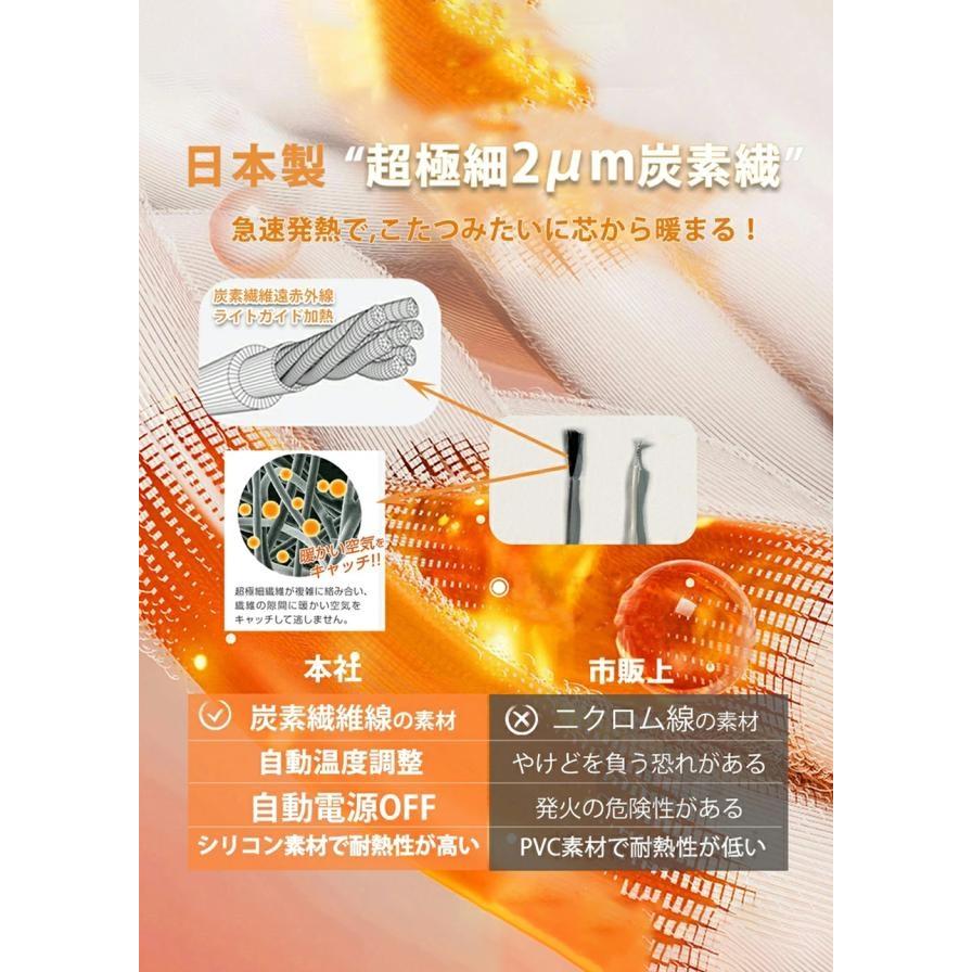 電気毛布 5段階温度調整 12Hタイマー設定敷き毛布 掛け敷き兼用 速暖