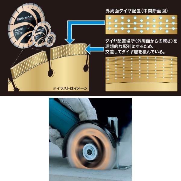 マキタ（makita） マキタダイヤモンドホイールA-53475 正配列レーザー 