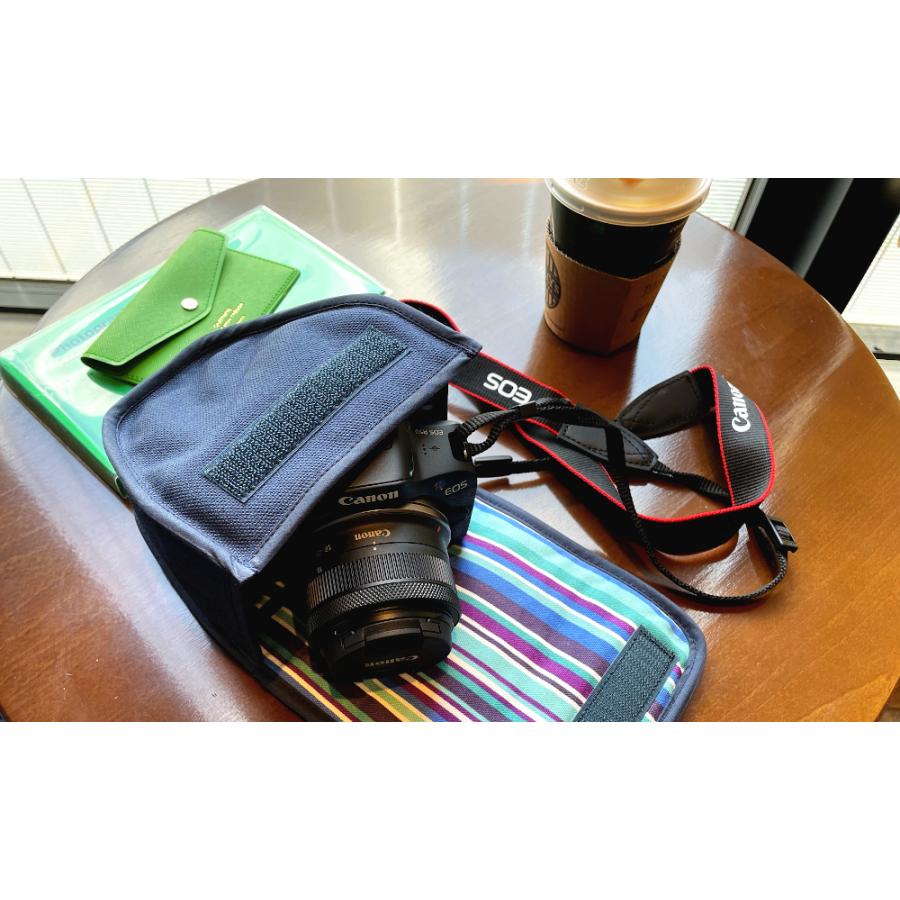 Suono（スオーノ） キヤノン EOS R100ケース R50ケース（ブラック