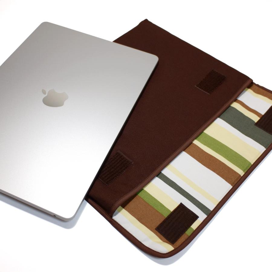 MacBook Air ケース / カバー 15インチ PUレザー カバン型 シンプル