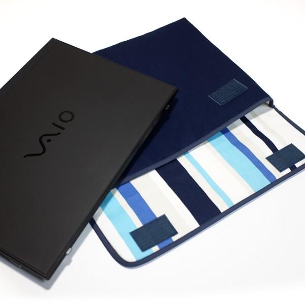 VAIO SX14ケース / Pro PKケース「FILO」（ネイビー・ストライプ