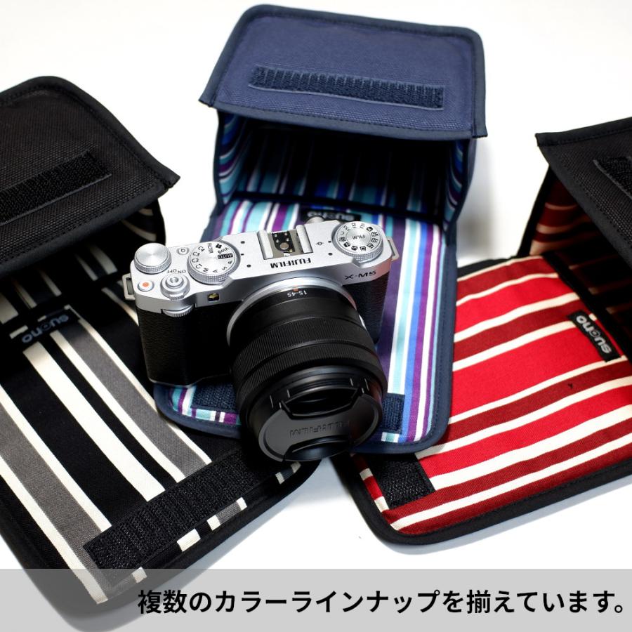 ATOM-6 フィルムカメラ　ケース付き Suono（スオーノ） FUJIFILM X-M5 ケース カラビナ付 ハンドメイド