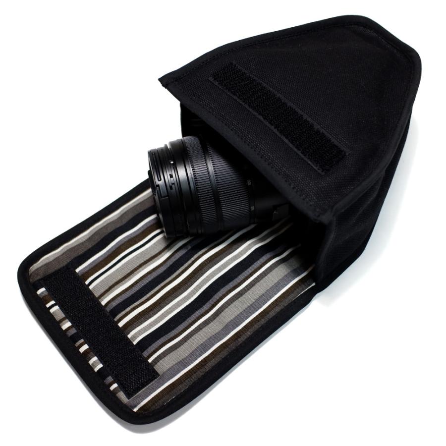 Suono（スオーノ） LUMIX G100D ケース (ブラック・アルバグレイ