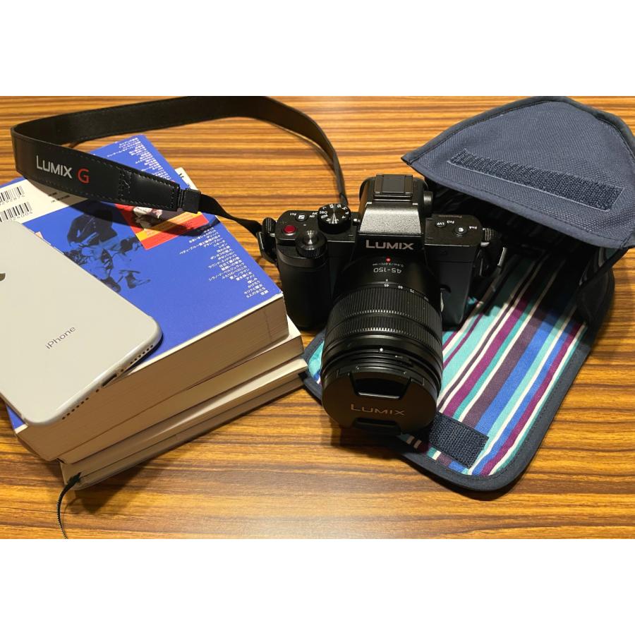 Suono LUMIX G100D ケース (ブラック・アルバグレイ) ダブル Suono LUMIX G100D ケース (ブラック・アルバグレイ) ダブル