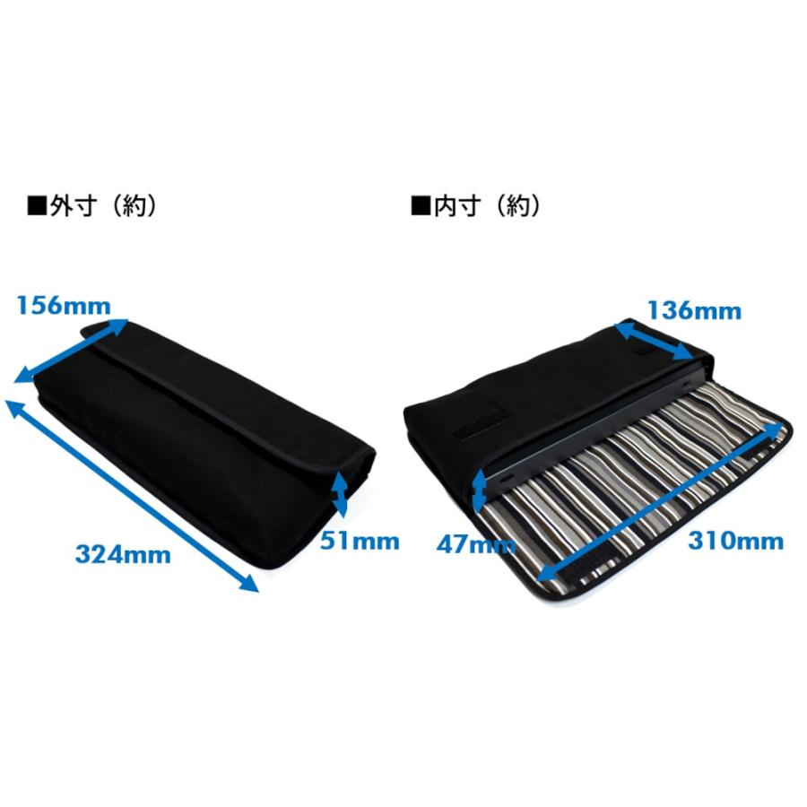 HHKB Studio キーボードケース (ネイビー・キャロル) suono (スオーノ