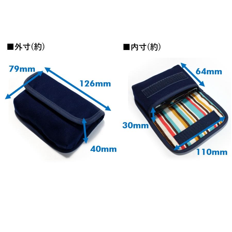 Suono（スオーノ） キヤノン IXY 650 ケース (ネイビー・ブルー