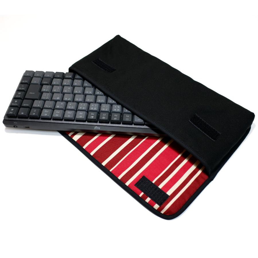 ロジクール MX Mechanical Mini キーボードケース（ブラック・ボルドー 