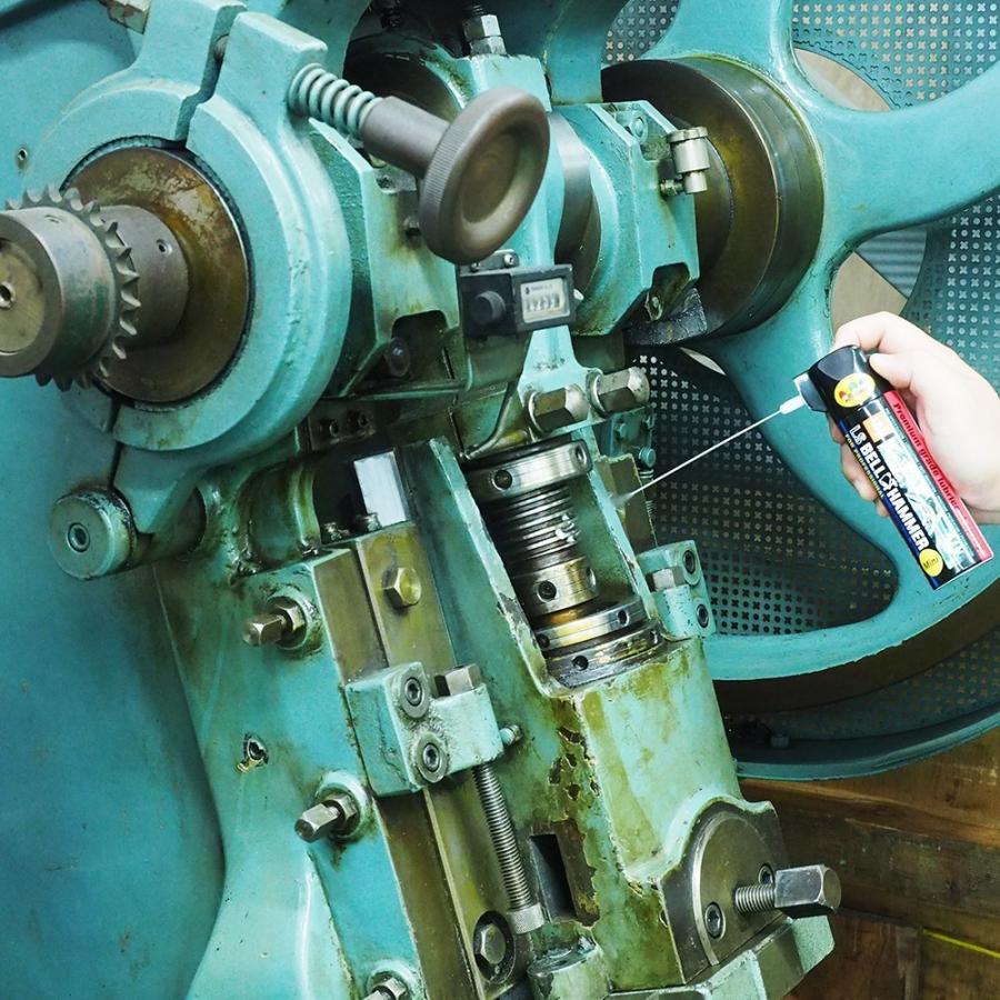 スズキ機工　LSベルハンマー100mlミニスプレー 3本セット[潤滑剤/潤滑油/潤滑スプレー/自転車/バイク/チェーン]