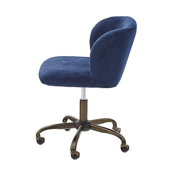 【入荷極小！新作】オフィスチェア キャスター付き 事務椅子 パソコンチェア デスクチェア デスク チェアー 学習椅子 学習チェア キッズチェア  ブルー