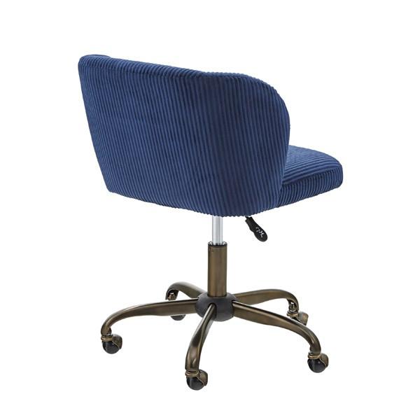 【入荷極小！新作】オフィスチェア キャスター付き 事務椅子 パソコンチェア デスクチェア デスク チェアー 学習椅子 学習チェア キッズチェア  ブルー