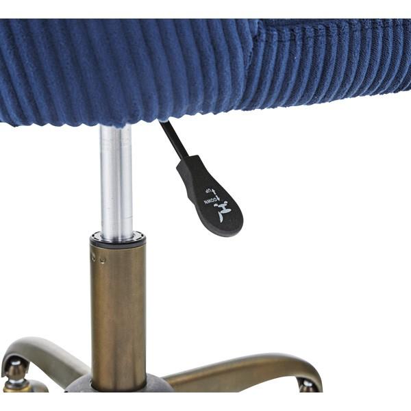 【入荷極小！新作】オフィスチェア キャスター付き 事務椅子 パソコンチェア デスクチェア デスク チェアー 学習椅子 学習チェア キッズチェア  ブルー