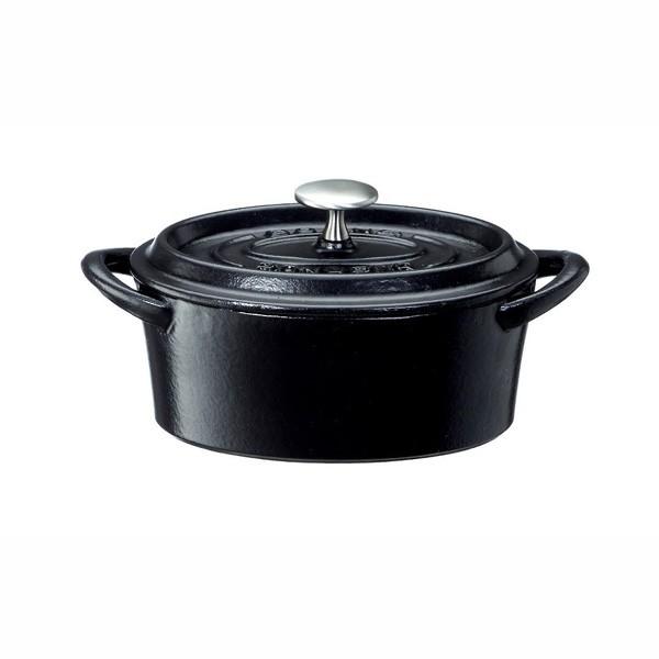 ブランド登録なし - ボン・ボネール ココットオーバル14珊 黒いこと  【× 8個】 食器-皿