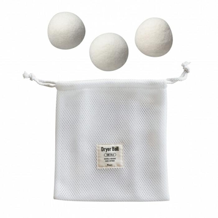 ドライヤーボール 3Ｐ エコグッズ 乾燥機 洗濯機 便利グッズ 洗濯用品