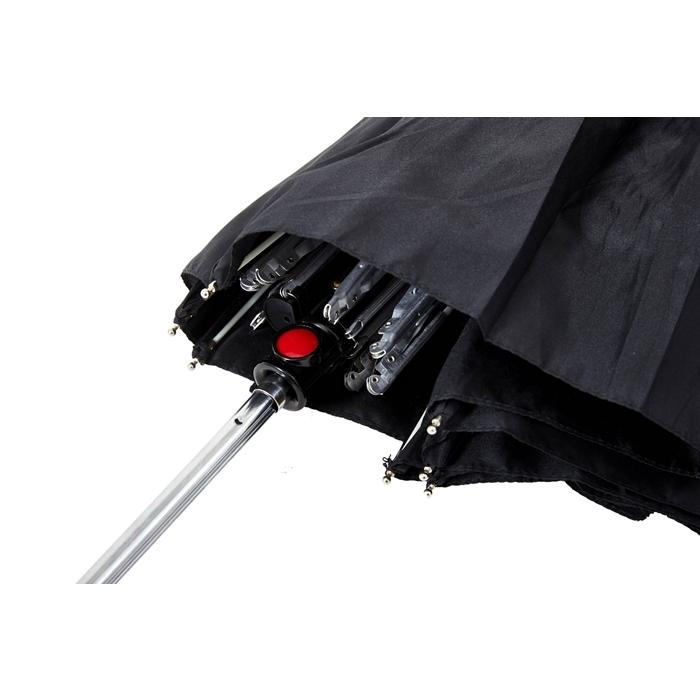 軸をずらした傘（UV加工）「Sharely」 ブラック 折りたたみ傘 おしゃれ コンパクト メンズ レディース UV加工 撥水加工｜y-syo-ei｜07
