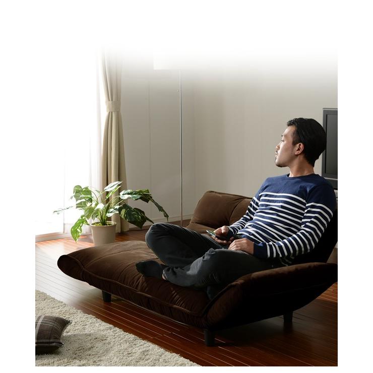 カウチソファ  2人掛け　日本製　リクライニング ローソファ　ソファベッド 日本製 カウチソファー 2人掛け リクライニング ソファ デザイナーズ