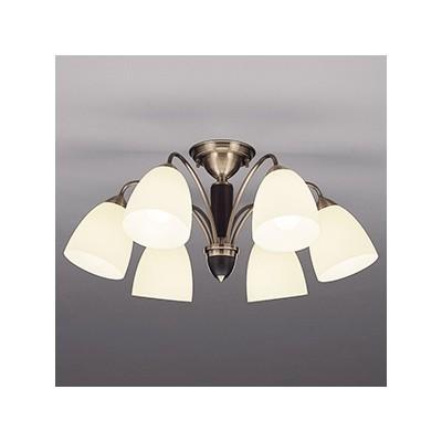 ＬＥＤランプ交換型シャンデリア　〜12畳用　非調光　ＬＥＤ電球7.8Ｗ×6　電球色　Ｅ26口金　ランプ付　ＣＤ−4300−Ｌ