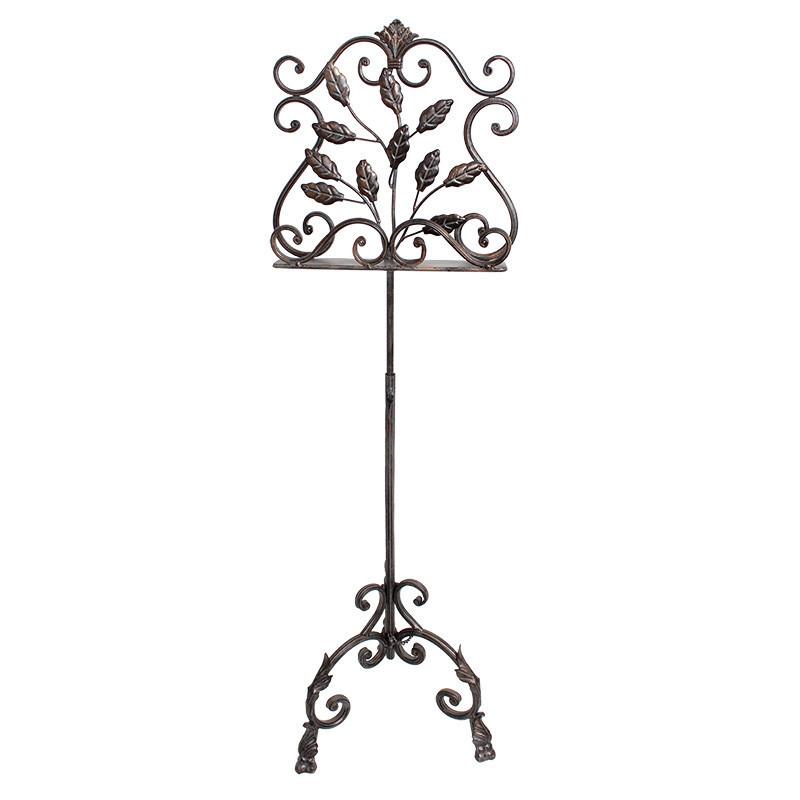 日本正規代理店品 ウェルカムボード立て レシピスタンド 譜面台 メニュー台 ロートアイアン アンティーク モダン おしゃれ 高級感 北欧 西洋 ヨーロピアン かわいい Aynaelda Com