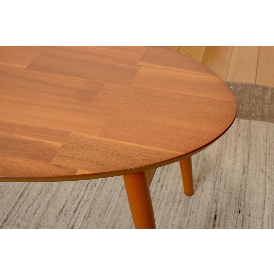 テーブル ローテーブル 楕円形 だ円型折れ脚 センターテーブル テーブル テーブル  MT-6925AC｜y-syo-ei｜03