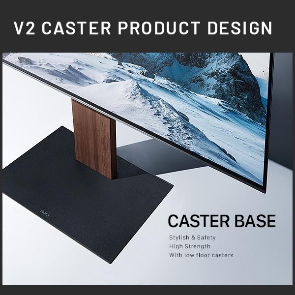 テレビ台 WALLインテリアテレビスタンド V2 CASTER ロータイプ 32〜60v対応 テレビスタンド TVスタンド キャスター付き 自立型 おしゃれ EQUALS イコールズ｜y-syo-ei｜08