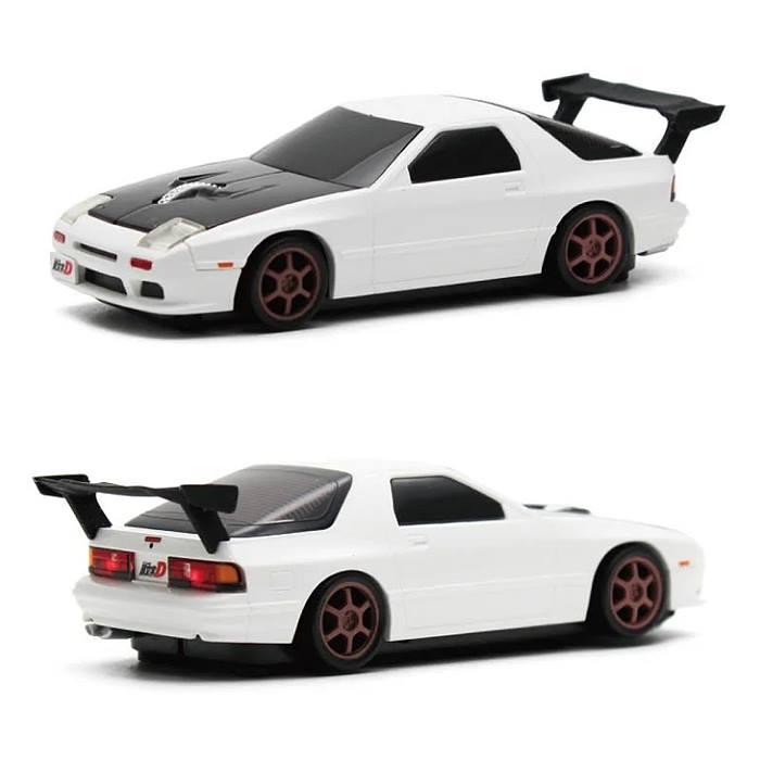 マウス 無線電池式 マツダ RX-7 FC3S型 頭文字D FC41巻版 ホワイト