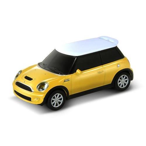 オートドライブ 650381 車型 USBメモリ 16GB ミニ クーパー イエロー