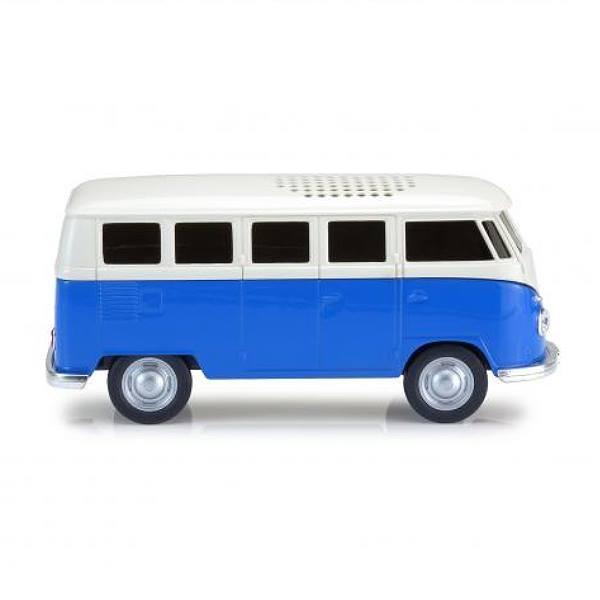 車型 Bluetooth ブルートゥース スピーカー 1963 フォルクスワーゲン T1 バス ブルー 659544 ポータブル スピーカー ミニカー 車 くるま クルマ 自動車 音楽|y-takarabako|02