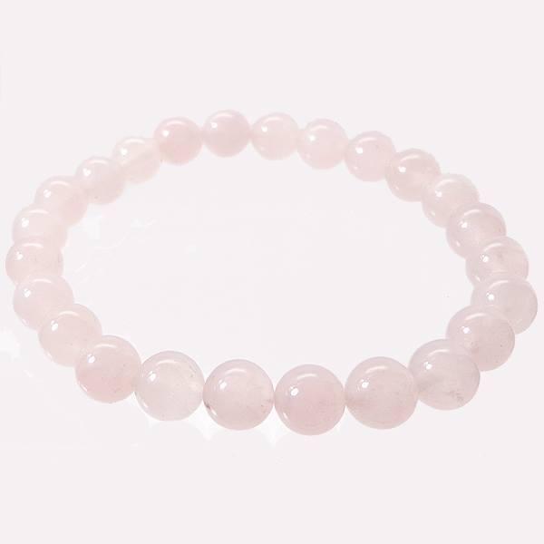 ローズクォーツ 8mm ブレスレット 腕輪 恋愛運 出会運 家族愛 感受力 堅実性 仕事運 天然石 パワー ブレス 身に着ける石 Brace Rqa 8 たからばこ 通販 Yahoo ショッピング