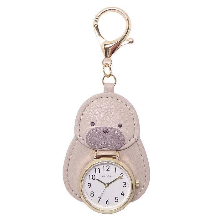 キーホルダー 時計 アニマル ハングウォッチ GY072-3 フック付 懐中