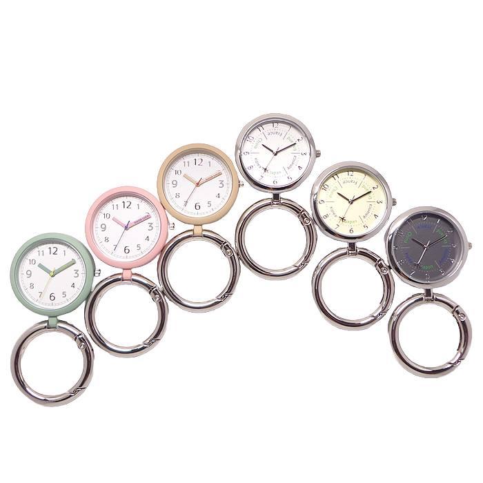 携帯 ウォッチ バックチャーム 懐中時計 置き時計 2way H02623S