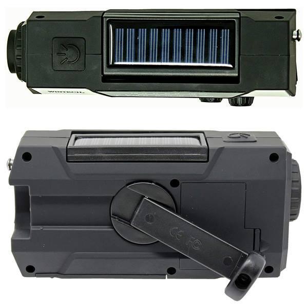 WINTECH 手回し充電 ソーラー充電 USB充電 乾電池 ラジオ ライト WINTECH 手回し充電 ソーラー充電 USB充電 乾電池 ラジオ ライト