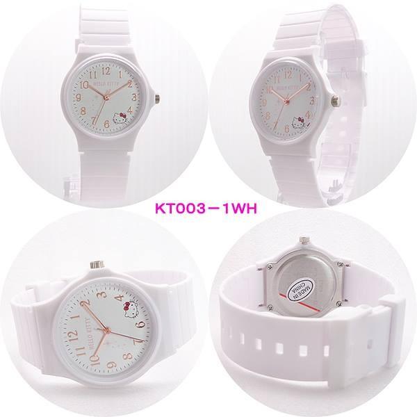 sanrio（サンリオ） ハローキティ ラバー ベルト ウォッチ KT003