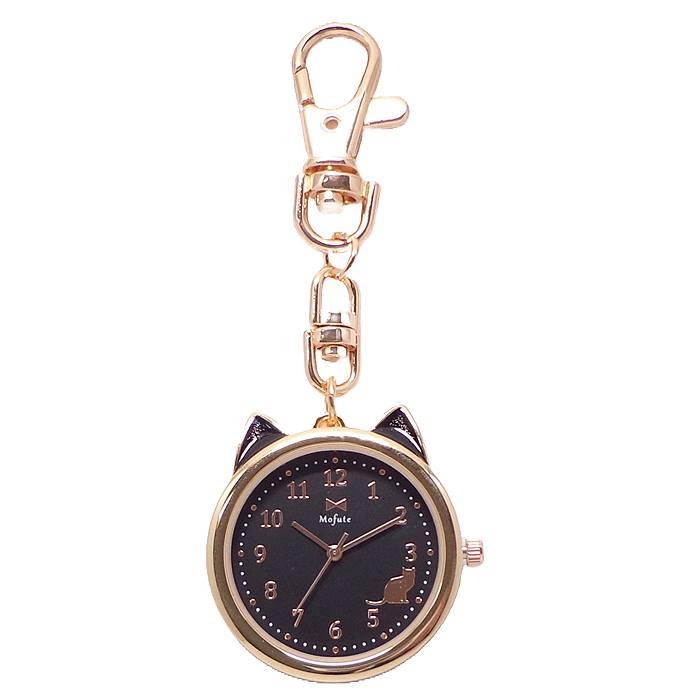 携帯 時計 バックチャーム ネコ ケース ウォッチ MKK2305-5 どうぶつ