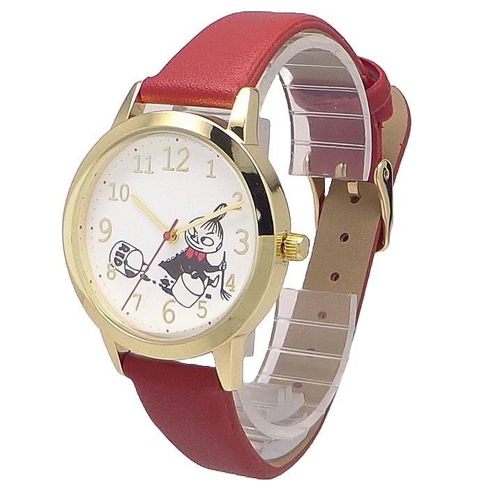 ムーミンデジタル腕時計 ホワイト/レッド MOOMIN（ムーミン） グッズ レディース 腕時計 カジュアル ウォッチ 4