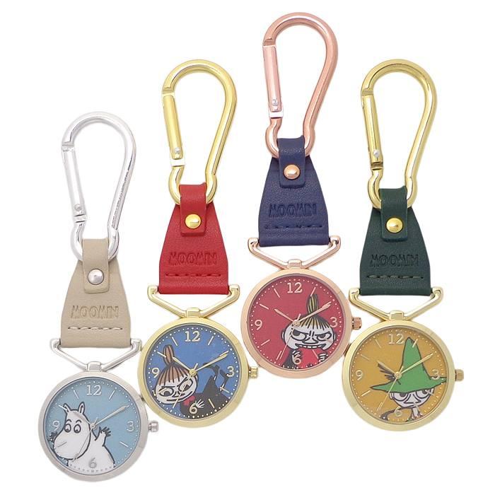 MOOMIN ムーミングッズ カラビナ 時計 キーチェーン ハング MOOMIN ムーミングッズ カラビナ 時計 キーチェーン ハング