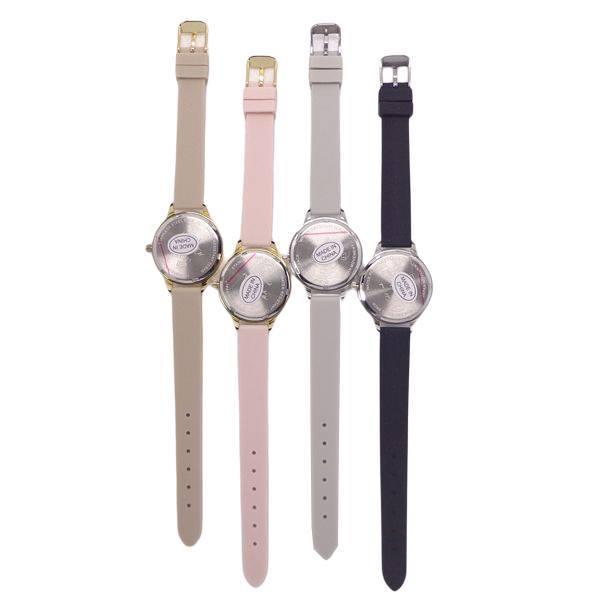 レディース シリコンベルト カラフル ウォッチ ST271 10気圧防水 日本