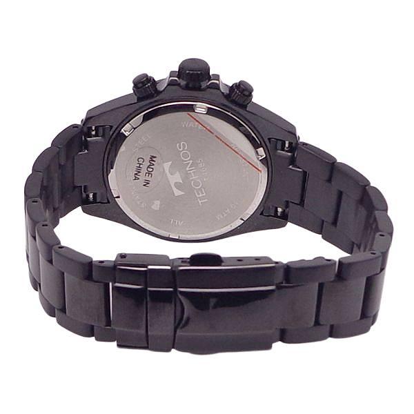 腕時計 メンズ ウォッチ テクノス TECHNOS T4685-BB クロノグラフ CHRONOGRAPH ステンレス ベルト 10気圧防水 送料無料｜y-takarabako｜06